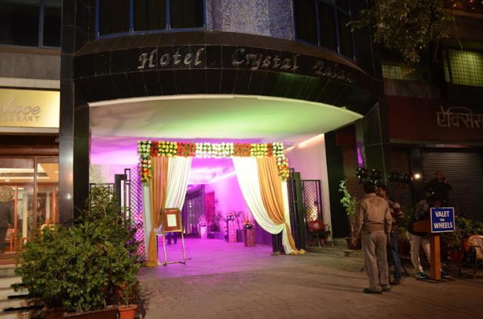 Hotel Crystal Palace Meerut Exteriör bild